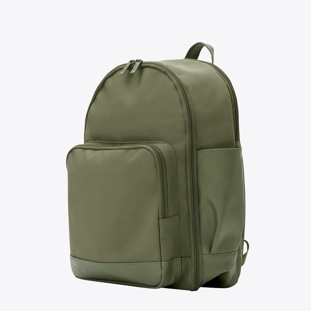 Beis “The backpack” in olive. Brand new still in the package.